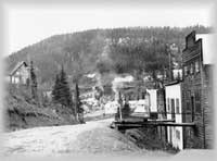 Looking down Pooley Street