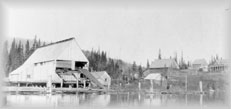 Clarke & McIntyre Sawmill and Stopping House1909, wpH758